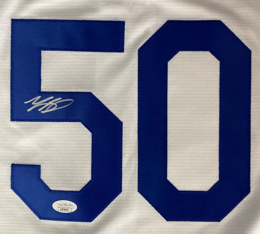 Mookie Betts Signed Los Angeles Dodgers Nike Replica Baseball Jersey JSA - Sports Integrity