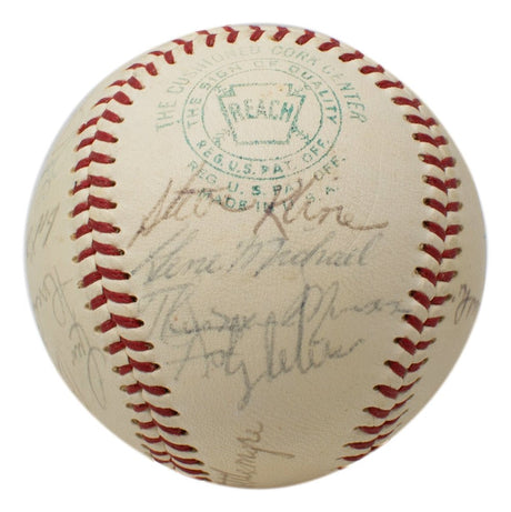 1970 New York Yankees Team Signed Baseball Thurman Munson + 20 Others JSA LOA - Sports Integrity