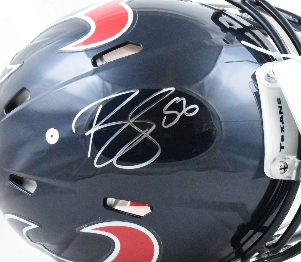 Brian Cushing Autographed Texans F/S Speed Authentic Helmet - JSA W *Silver