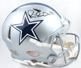 Michael Irvin Autographed Cowboys F/S Speed Authentic Helmet- Beckett W Hologram