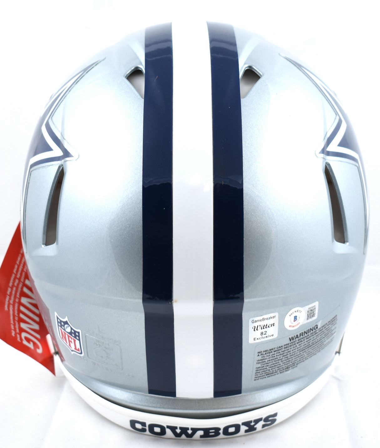 Jason Witten Autographed Cowboys F/S Speed Authentic Helmet - Beckett W Hologram