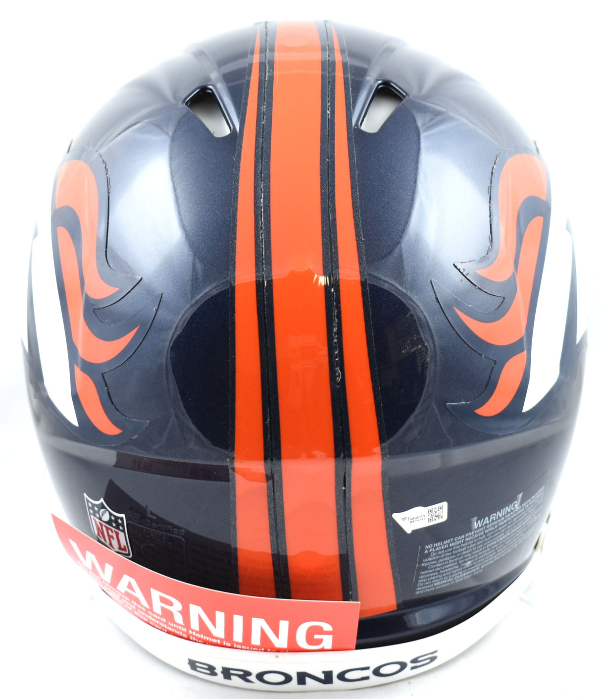 Peyton Manning Autographed Broncos F/S Speed Authentic Helmet - Fanatics *White