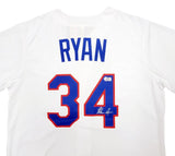 Nolan Ryan Signed Texas Rangers Nike Cooperstown Collection Baseball Jersey BAS - Sports Integrity