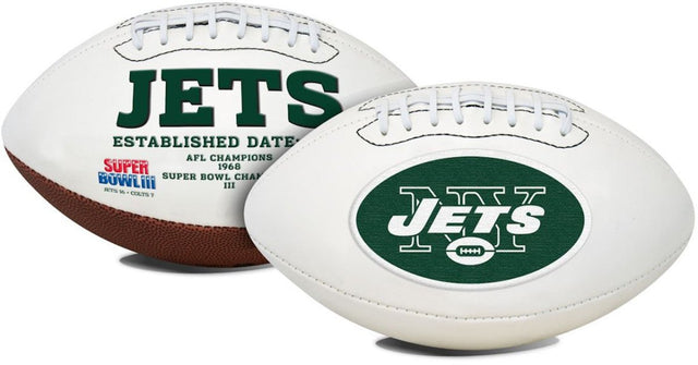 New York Jets Logo Football - Sports Integrity