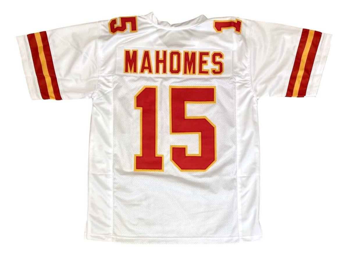 Patrick Mahomes Kansas City White Football Jersey - Sports Integrity