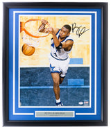 Penny Hardaway Signed Framed Orlando Magic 16x20 Dunk Photo PSA Hologram - Sports Integrity