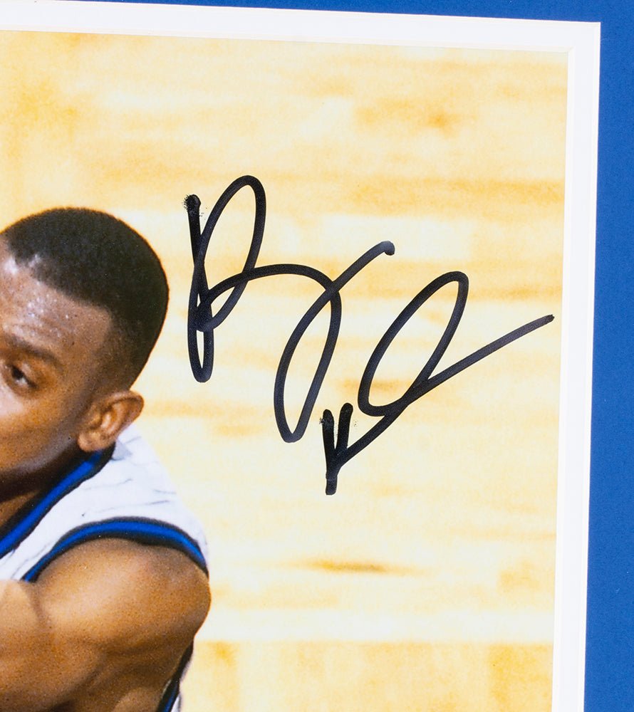 Penny Hardaway Signed Framed Orlando Magic 16x20 Dunk Photo PSA Hologram - Sports Integrity