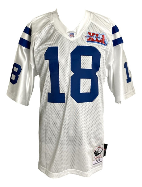 Peyton Manning Signed Colts Mitchell & Ness Auth Super Bowl XLI Jersey Fanatics - Sports Integrity