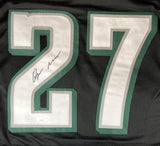 Quinyon Mitchell Philadelphia Signed Black Football Jersey JSA - Sports Integrity