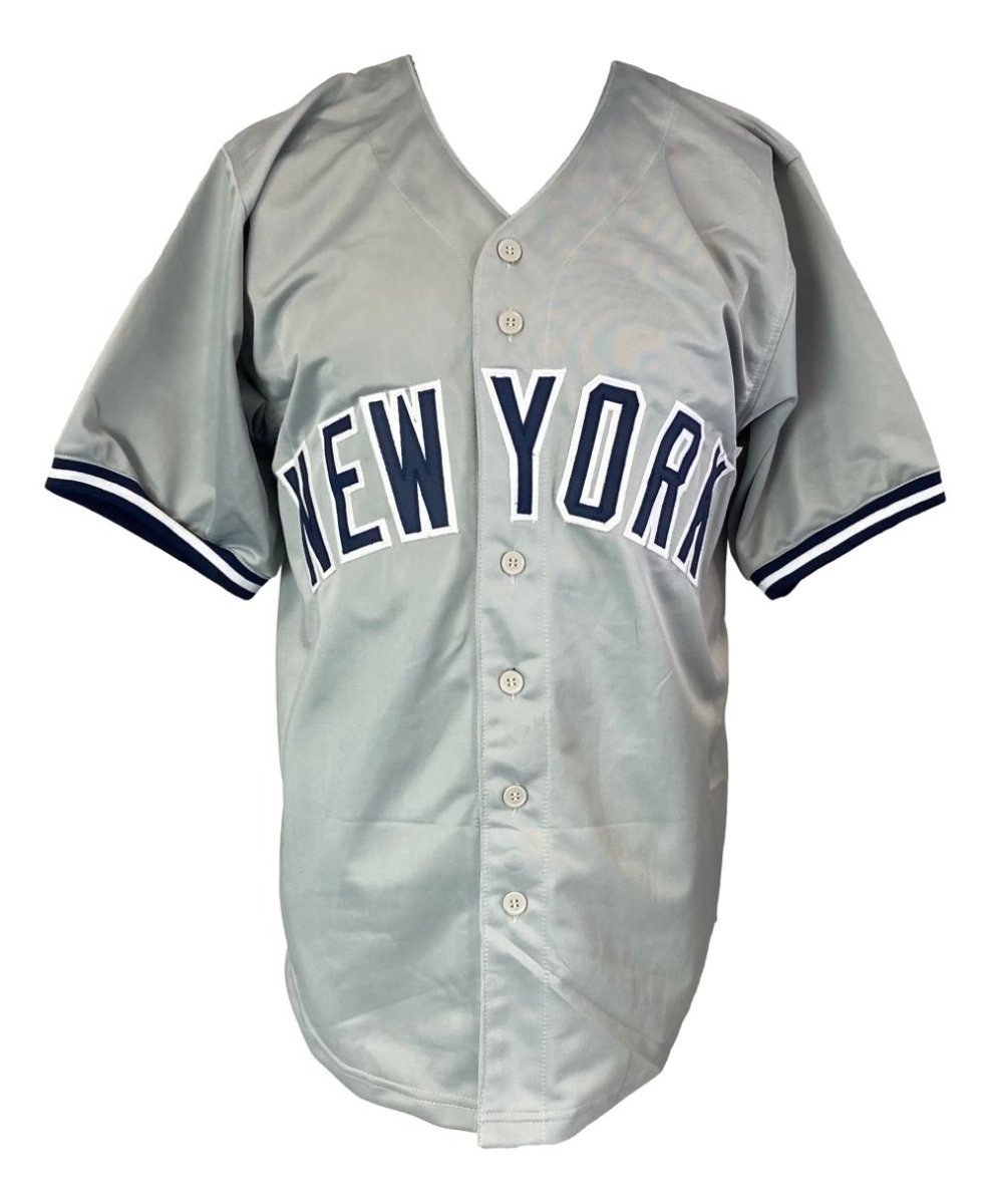 Reggie Jackson New York Signed Gray Baseball Jersey JSA - Sports Integrity