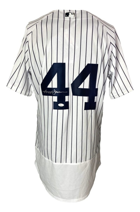 Reggie Jackson Signed New York Yankees Majestic Authentic Baseball Jersey JSA - Sports Integrity