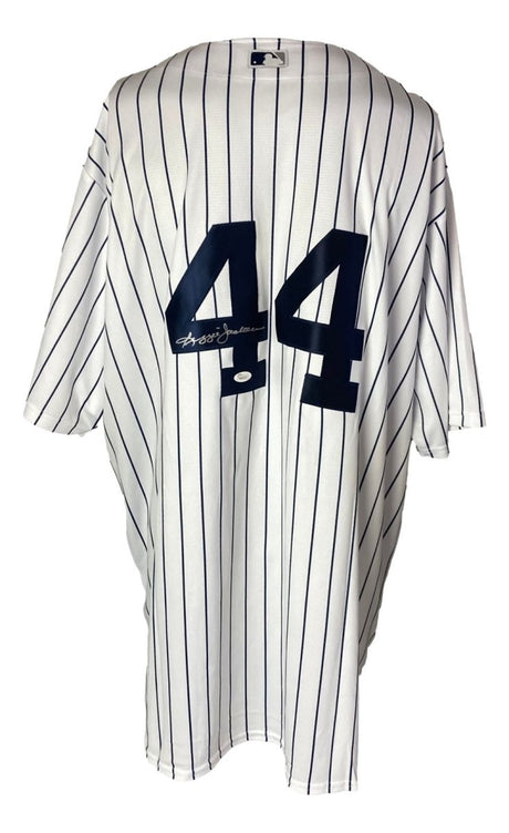 Reggie Jackson Signed New York Yankees Majestic Replica Baseball Jersey JSA - Sports Integrity