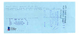 Rick Ferrell Boston Red Sox Signed Bank Check #1197 BAS - Sports Integrity