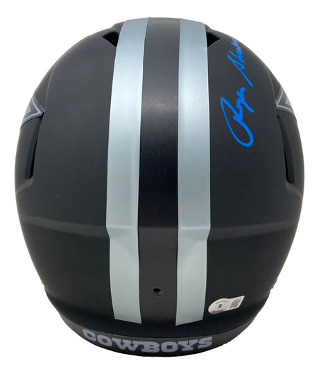 Roger Staubach Signed Dallas Cowboys Full Size Eclipse Replica Speed Helmet BAS - Sports Integrity