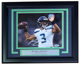 Russell Wilson Signed Framed 8x10 Seattle Seahawks Photo PSA Hologram - Sports Integrity