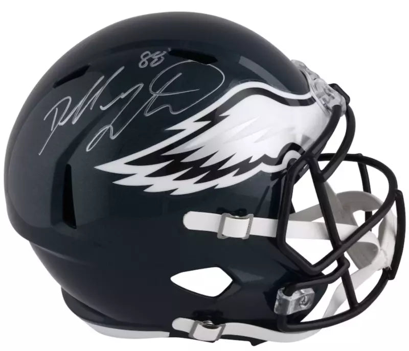 Dallas Goedert Autographed Philadelphia Eagles Speed Full Size Helmet Fanatics