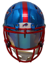 Josh Allen Autographed Buffalo Bills Chrome Speed Authentic Helmet Signed In Red LE 17 GDL/Beckett Witnessed