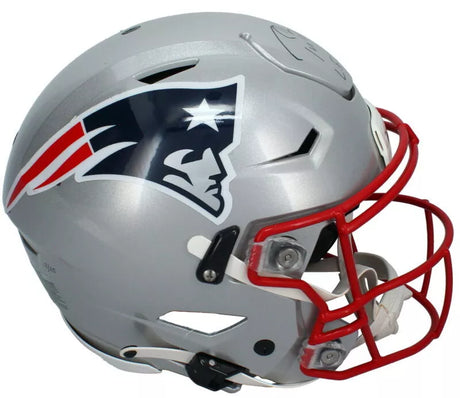 Tom Brady Autographed/Inscribed "LFG" New England Patriots Speedflex Authentic Helmet LE 12/25