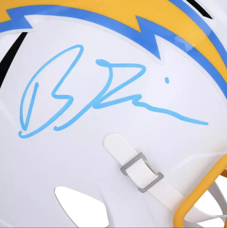 Brenden Rice Autographed Los Angeles Chargers Speed Full Size Helmet Fanatics