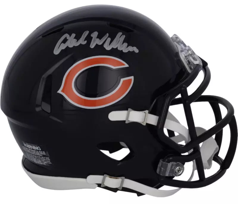 Caleb Williams Autographed Chicago Bears Speed Mini Helmet Fanatics