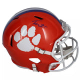 Tee Higgins Autographed Clemson Tigers Speed Full Size Helmet Beckett Witnessed