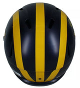 Roman Wilson Autographed Michigan Wolverines Speed Full Size Helmet Beckett Witnessed