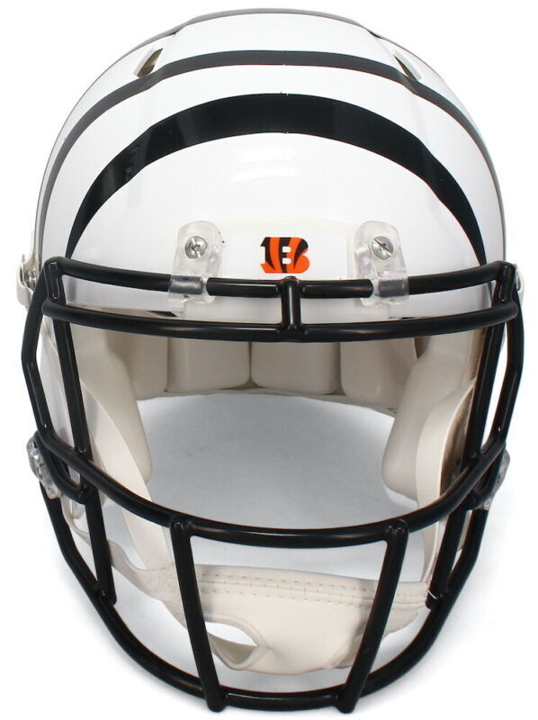 Joe Burrow Autographed Cincinnati Bengals Speed White Alternate Authentic Helmet Fanatics