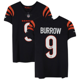 Joe Burrow Autographed Cincinnati Bengals Black Nike Elite Jersey Fanatics