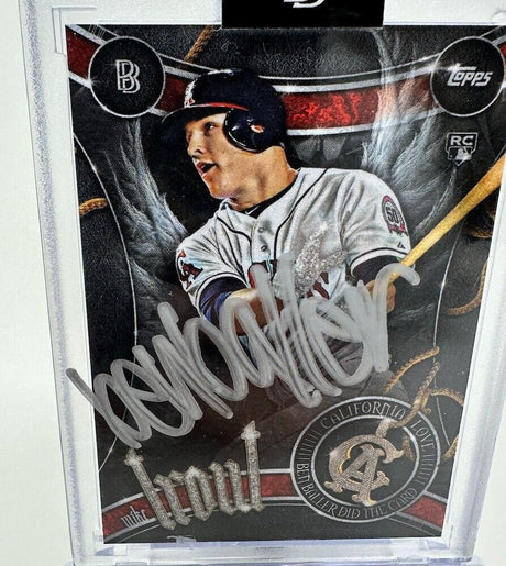 Mike Trout Topps Ben Baller Autograph Edition Project 2020 Trading Card