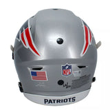 Tom Brady Autographed/Inscribed "NFL DRAFT 199TH PICK" New England Patriots Speedflex Authentic Helmet LE 12/50 Fanatics