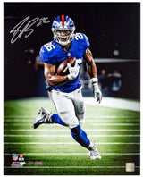 Saquon Barkley Autographed New York Giants "Sideline" 16 x 20 Photograph Panini LE 1/126