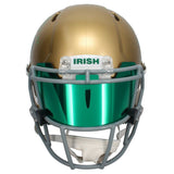 Kyren Williams Autographed/Inscribed "GO IRISH!" Notre Dame Fighting Irish 2022 Alternate Speed Authentic Helmet w/Green Visor LE 1/23 GDL & Beckett Witnessed