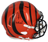 Joe Burrow / Ja'Marr Chase Dual Autographed Cincinnati Bengals Speed Authentic Helmet Fanatics