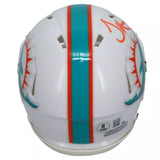 Tyreek Hill Autographed (in Orange) Miami Dolphins Speed Mini Helmet Beckett Witnessed