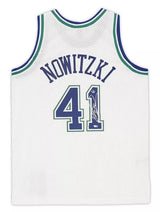 Dirk Howitzki Autographed Dallas Mavericks White Nike 1998 Swingman Jersey Fanatics