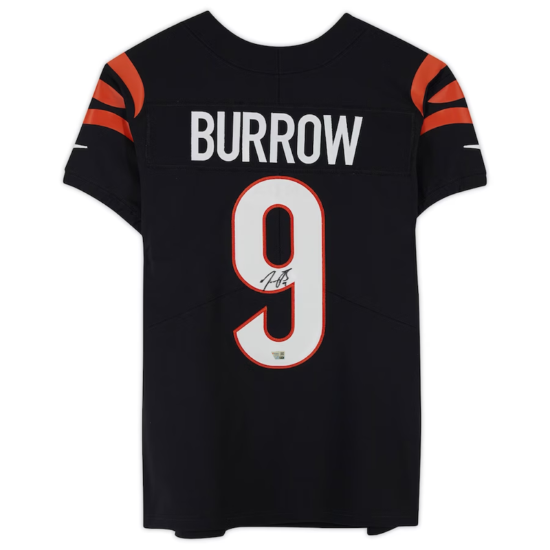 Joe Burrow Autographed Cincinnati Bengals Black Nike Elite Jersey Fanatics