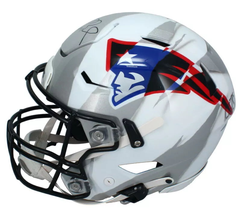 Tom Brady Autographed Patriots L.F.G. Patriots Mashup SpeedFlex Helmet Fanatics