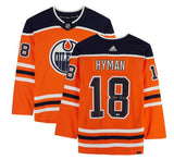 Zach Hyman Autographed Edmonton Oilers Orange Adidas Jersey Fanatics