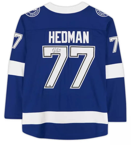 Victor Hedman Autographed Tampa Bay Lightning Breakaway Jersey Fanatics