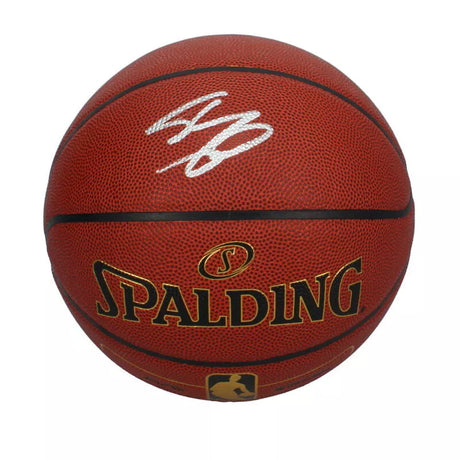 Shaquille O'Neal Autographed Spalding ZI/O Excel Indoor Outdoor Basketball with Los Angeles Lakers Display Beckett Witnessed