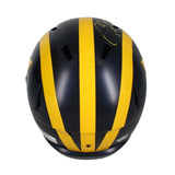 Tom Brady Autographed Michigan Wolverines Speed Full Size Helmet Fanatics