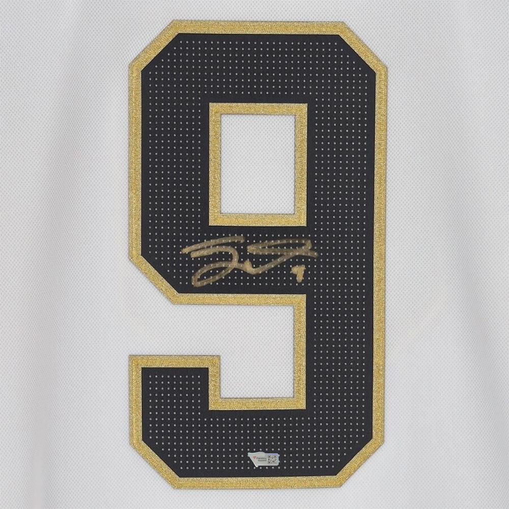 JACK EICHEL Autographed Vegas Golden Knights Road White Adidas Jersey FANATICS