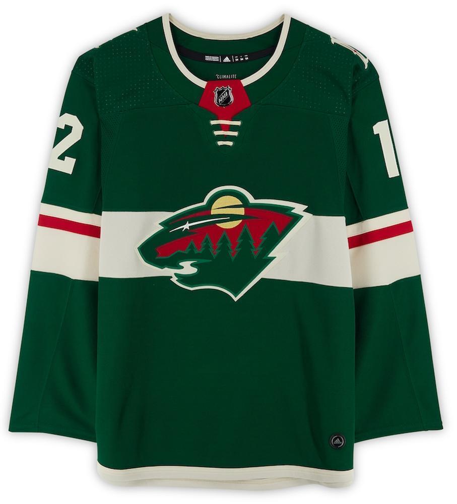 MATTHEW BOLDY Autographed Minnesota Wild Green Adidas Jersey FANATICS