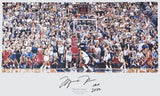 MICHAEL JORDAN Autographed/Inscribed "2009 HOF" 1998 "The Last Shot 6.6 Sec Illustration" LE 41/66 UDA