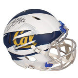 Jared Goff Autographed Detroit Lions/California Golden Bears ECC Custom Painted Rip Speed Authentic Helmet Fanatics