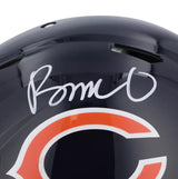 Rome Odunze Autographed Chicago Bears Speed Authentic Helmet Fanatics