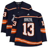 MATHEW BARZAL Autographed New York Islanders 2022-23 Adidas Reverse Retro Jersey FANATICS