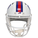 Josh Allen Autographed (Black Ink) Buffalo Bills Speed Full Size Helmet Beckett Witnessed