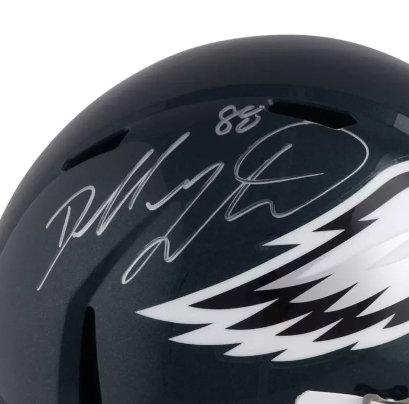 Dallas Goedert Autographed Philadelphia Eagles Speed Full Size Helmet Fanatics