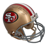 Joe Montana Autographed/Multi-Inscribed San Francisco 49ers "Joe Cool" Proline Authentic Helmet Steiner LE 13/16